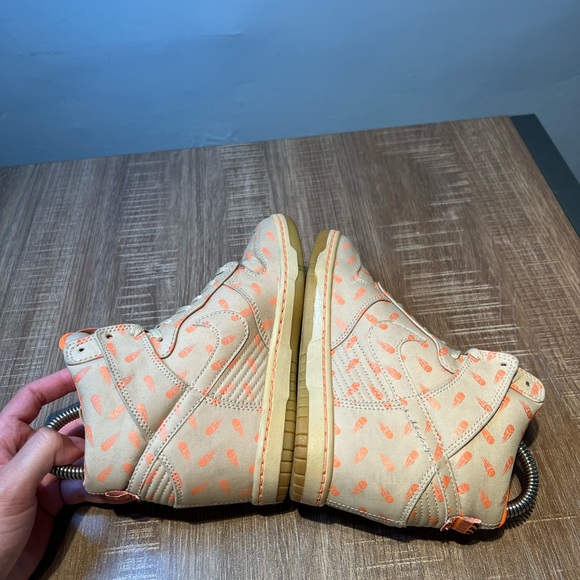 Nike Dunk Sky High Women’s Size 6 Wedge Sneakers 586581-200 Shoes BHM - Picture 5 of 8